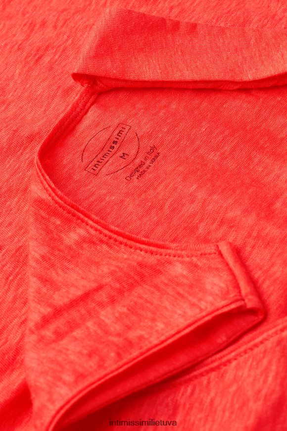 moterys liepsna raudona lininis kamzolis Intimissimi drabužiai 248BPB1303