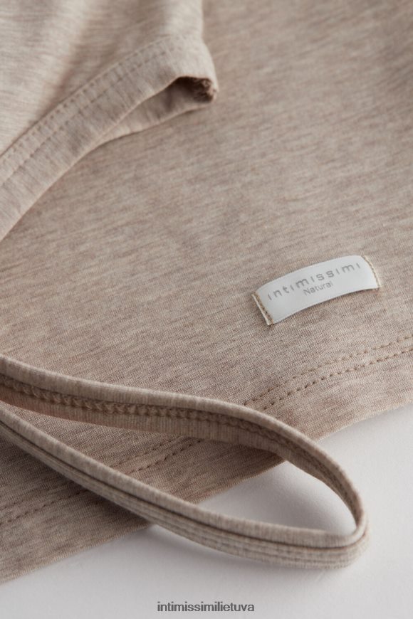 moterys natūralus mišinys Natūralios medvilnės viršutinė juostelė Intimissimi drabužiai 248BPB1441