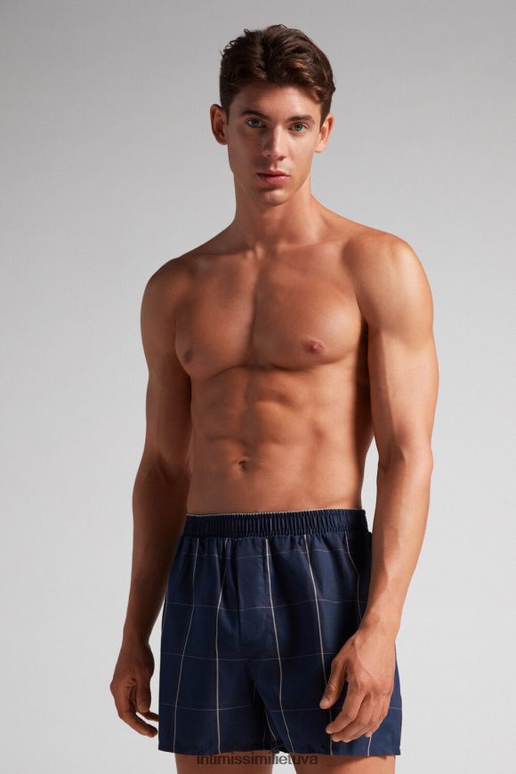 vyrų patikrinkite dvispalves spausdinimo detalių bokseriai Intimissimi apatinis trikotažas 248BPB14