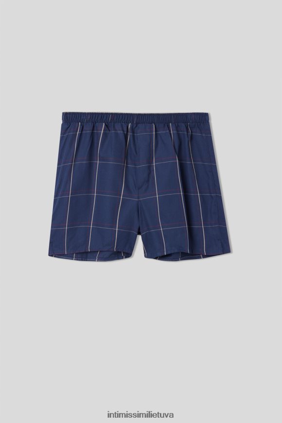 vyrų patikrinkite dvispalves spausdinimo detalių bokseriai Intimissimi apatinis trikotažas 248BPB14