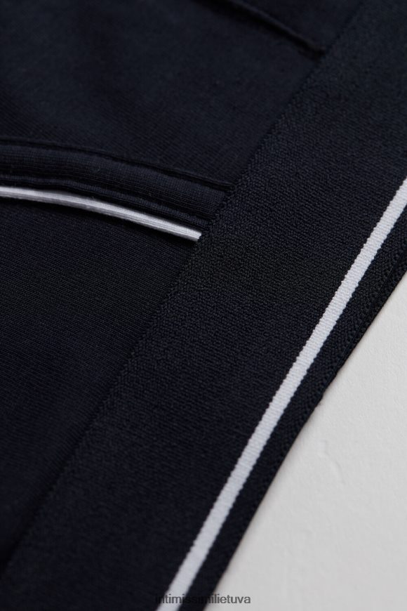 vyrų mėlyna/balta supima medvilninės kelnaitės su matoma elastine gumele Intimissimi apatinis trikotažas 248BPB127