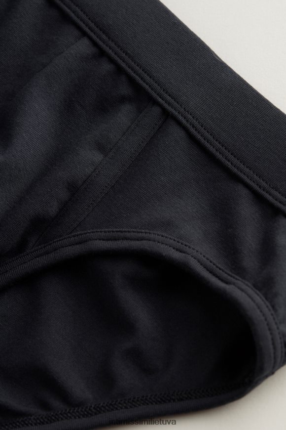 vyrų vidurnakčio mėlyna supima medvilninės kelnaitės Intimissimi apatinis trikotažas 248BPB143