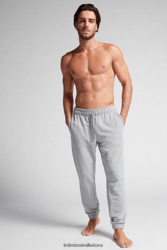 vyrų gr. melanžas ilgos lengvos vilnos kelnes Intimissimi drabužiai 248BPB211