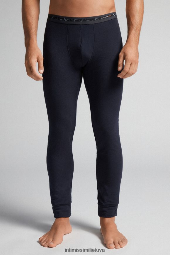 vyrų vidurnakčio mėlyna Modalinio kašmyro antblauzdžiai Intimissimi drabužiai 248BPB250