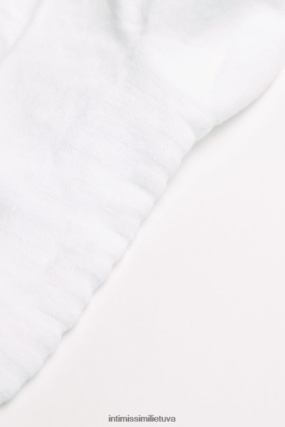 vyrų baltas kilpinės medvilninės kojinės Intimissimi kojines 248BPB365