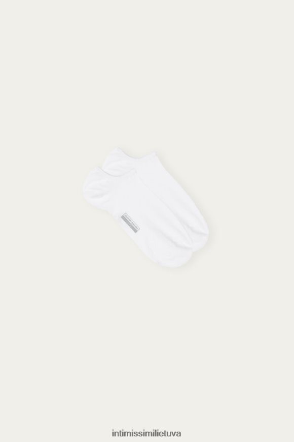 vyrų baltas supima medvilninės kojinės Intimissimi kojines 248BPB354