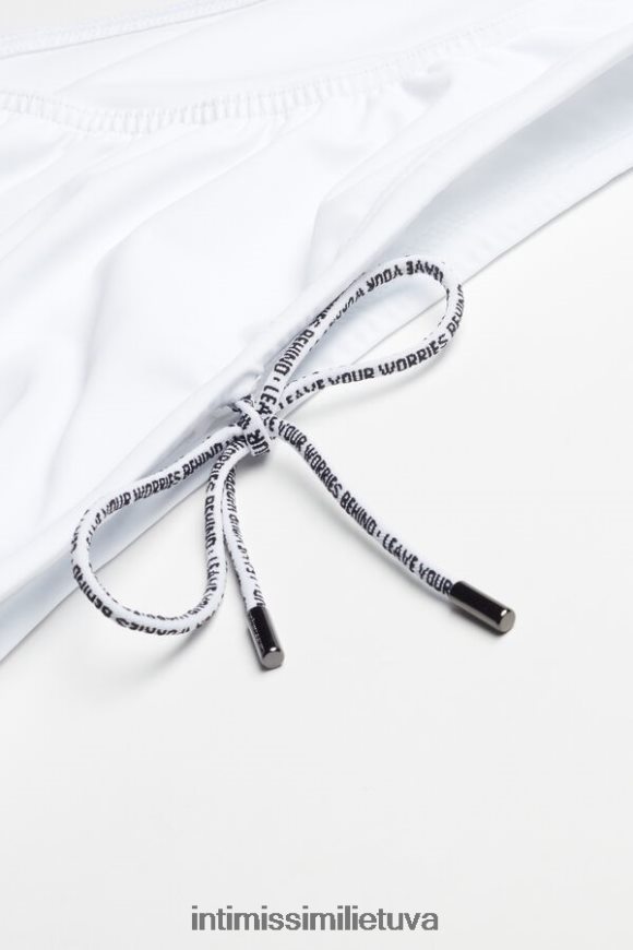 vyrų baltas paprastos maudymosi kelnaitės Intimissimi drabužiai 248BPB449