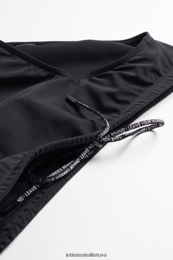 vyrų juodas paprastos maudymosi kelnaitės Intimissimi drabužiai 248BPB450