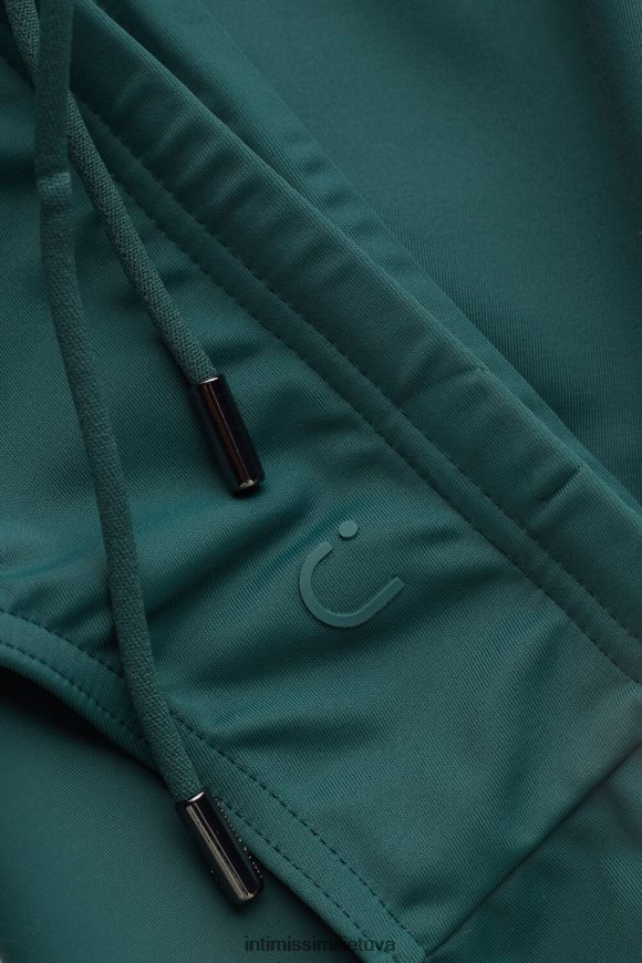 vyrų tamsiai žalia paprastos maudymosi kelnaitės Intimissimi drabužiai 248BPB434