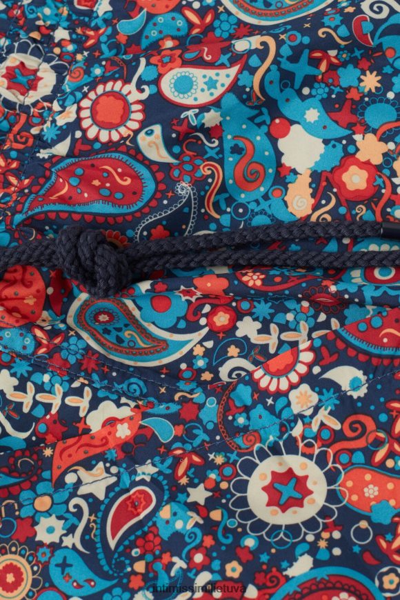 vyrų paisley raštas oranžinis oranžinės spalvos paisley maudymosi šortai Intimissimi drabužiai 248BPB420