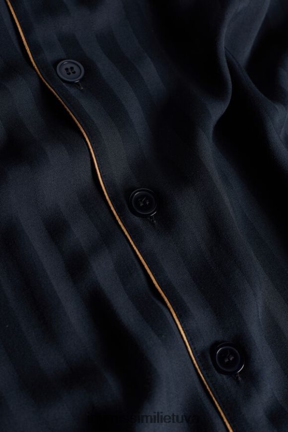 vyrų tamsiai mėlyna ilga modalinė pižama Intimissimi drabužiai 248BPB309