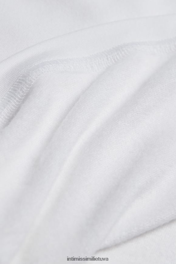 vyrų baltas Modalinio kašmyro viršutinė dalis trumpomis rankovėmis Intimissimi drabužiai 248BPB228